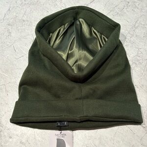 Hairbrella Satin-Lined Infinity Rain Scarf in Forest Green